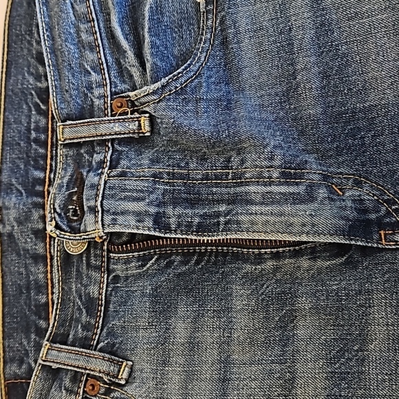 Men's Levi's 522 Distressed Jean's Size 33×30 - Picture 3 of 10